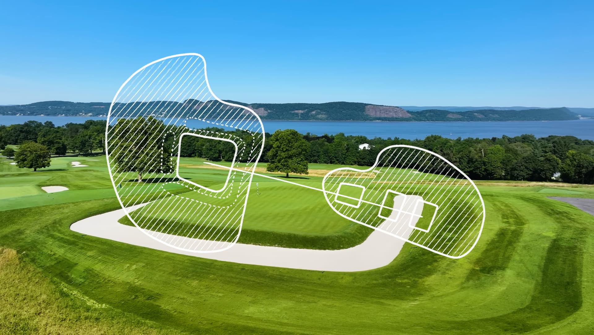Sleepy Hollow hole 16 course rendering