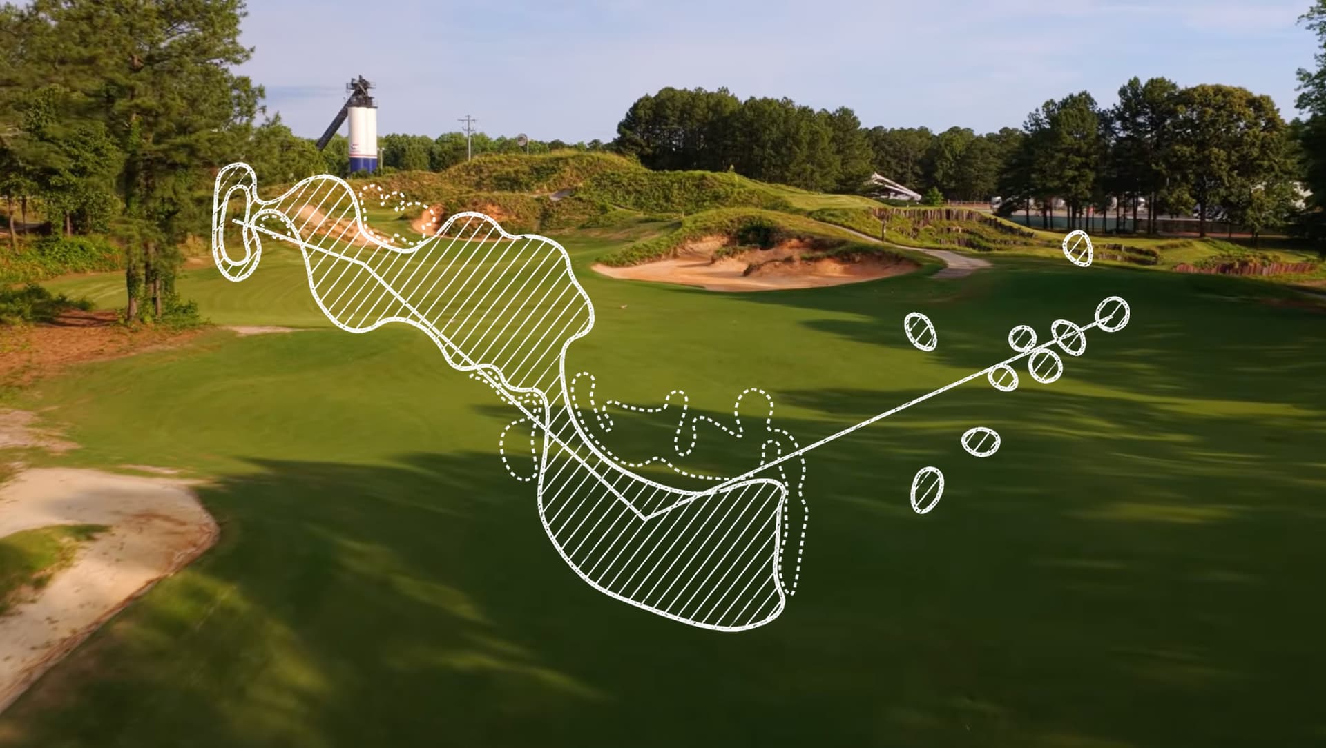 Tobacco Road hole 13 course rendering
